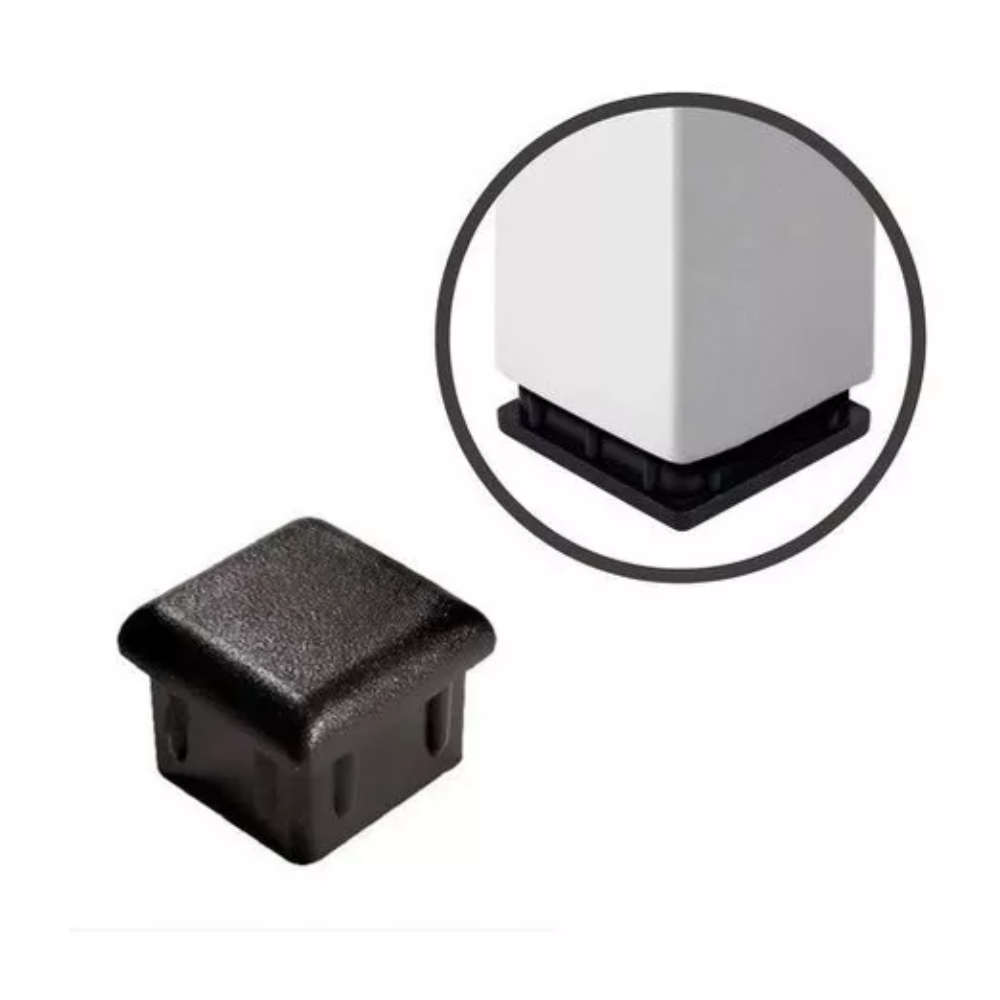 Ponteira Interna P/ Metalon - 20 x 20