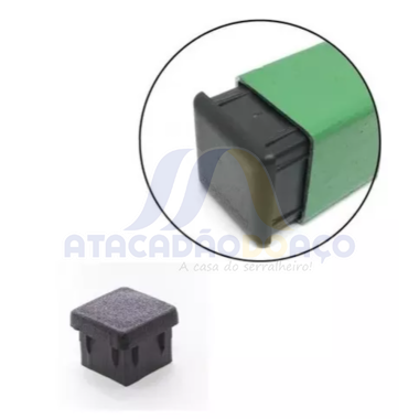 Ponteira Interna P/ Metalon - 25 x 25