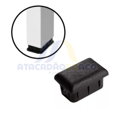 Ponteira Interna P/ Metalon - 30 x 20