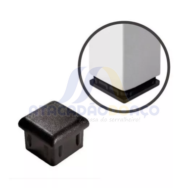 Ponteira Interna P/ Metalon - 30 x 30