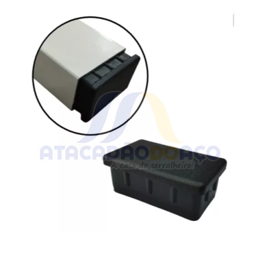 Ponteira Interna P/ Metalon - 50 x 30