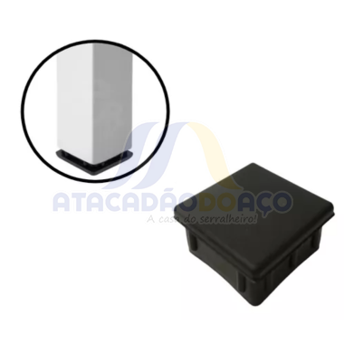 Ponteira Interna P/ Metalon - 50 x 50