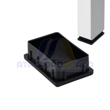 Ponteira Interna P/ Metalon - 60 x 40