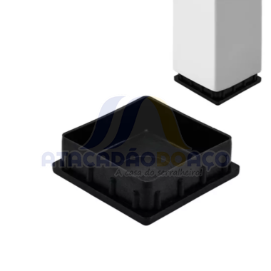 Ponteira Interna P/ Metalon - 60 x 60