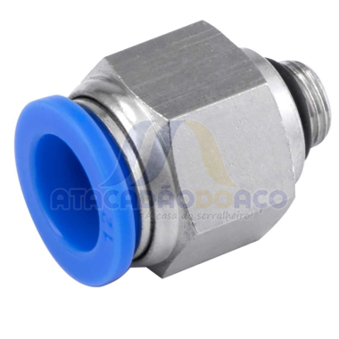 Conexao Rapida Reta 1/8