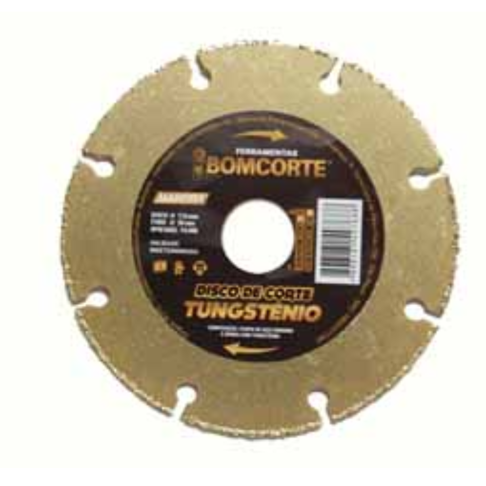 Disco de Serra P/ Mad. Tungstenio - 110mm x 20mm (Bom Corte)
