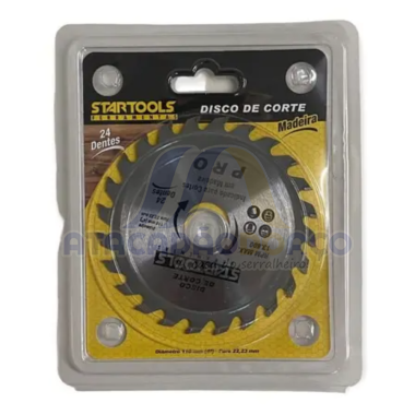 Disco de Serra P/ Madeira - 110mm (Startools)