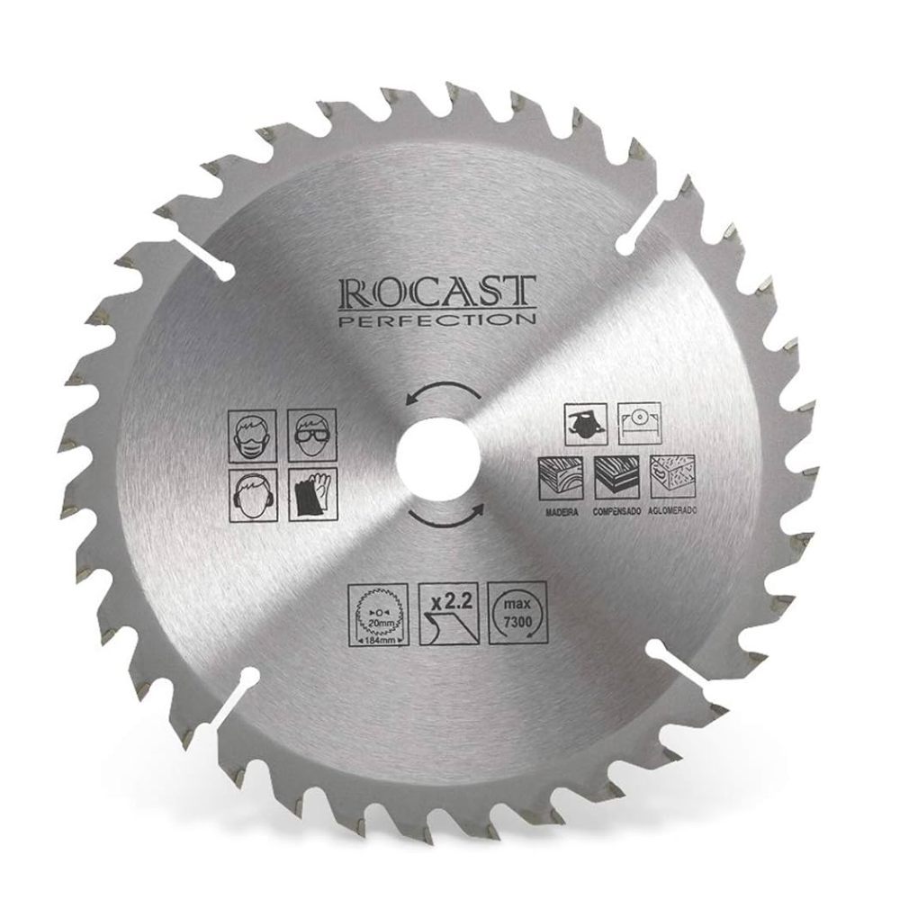 Disco Serra Circular Mad. 7.1/4 x 24D (Rocast)