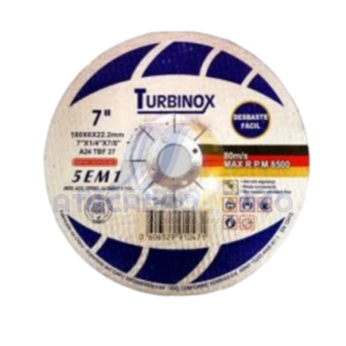 Disco Desbaste 7'' ( Turbinox )