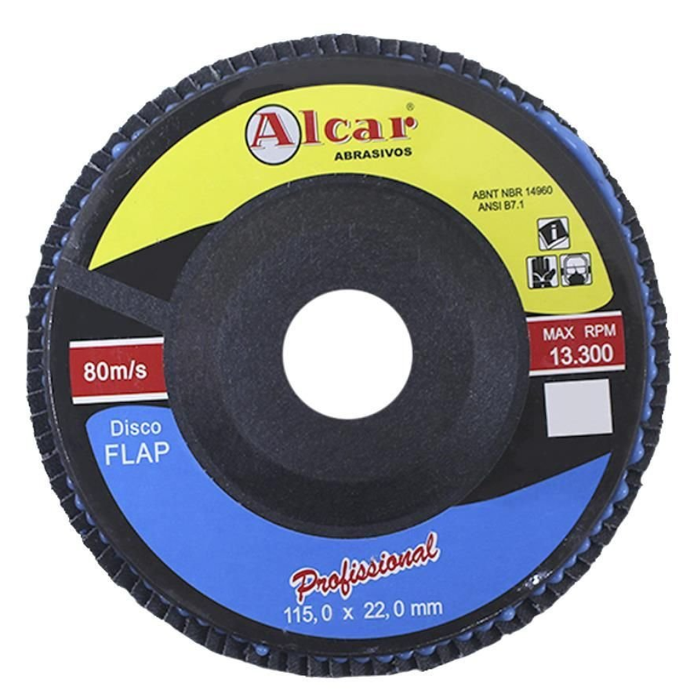 Disco Flap - 4.1/2 Grão 80