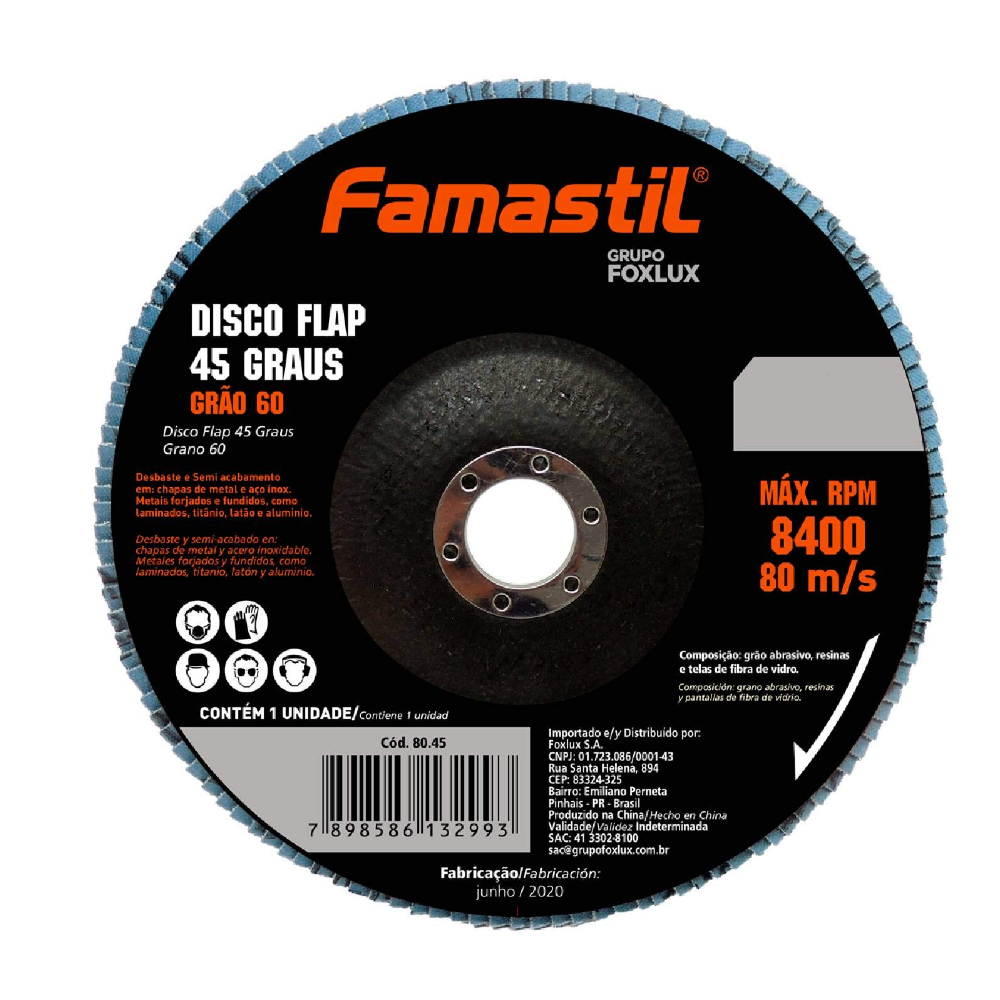 Disco Flap - 4.1/2 Grão 40