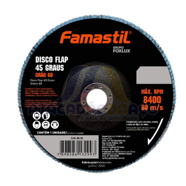 Disco Flap - 4.1/2 Grão 40