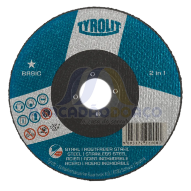Disco de Corte Inox 4.1/2