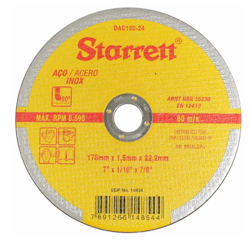 Disco de Corte Inox 7