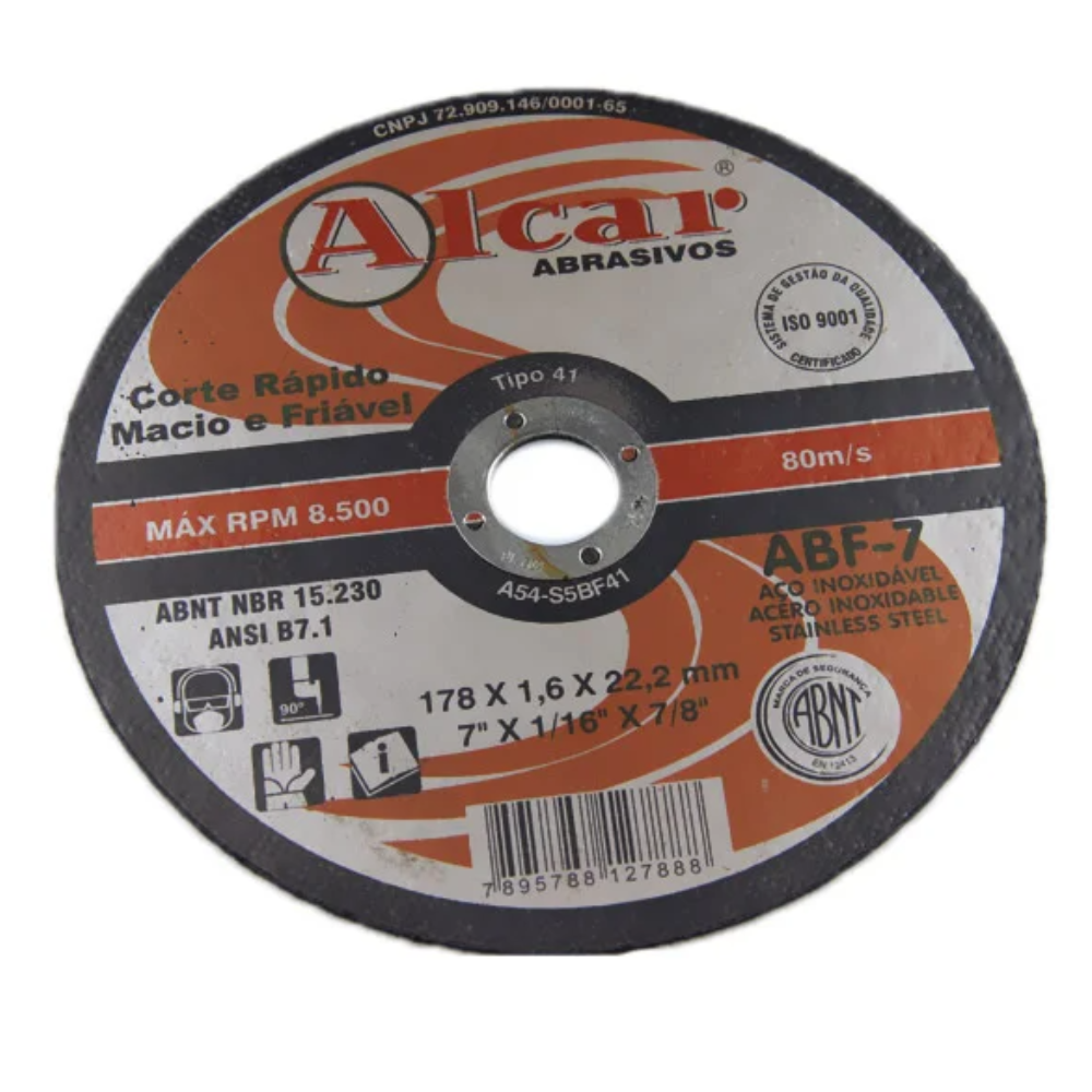 Disco de Corte Inox 7