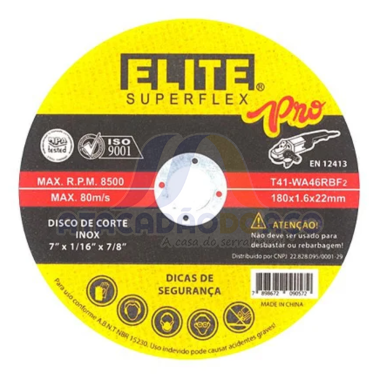 Disco de Corte Inox 7