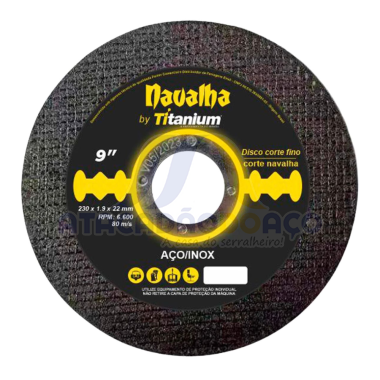Disco de Corte Inox 9