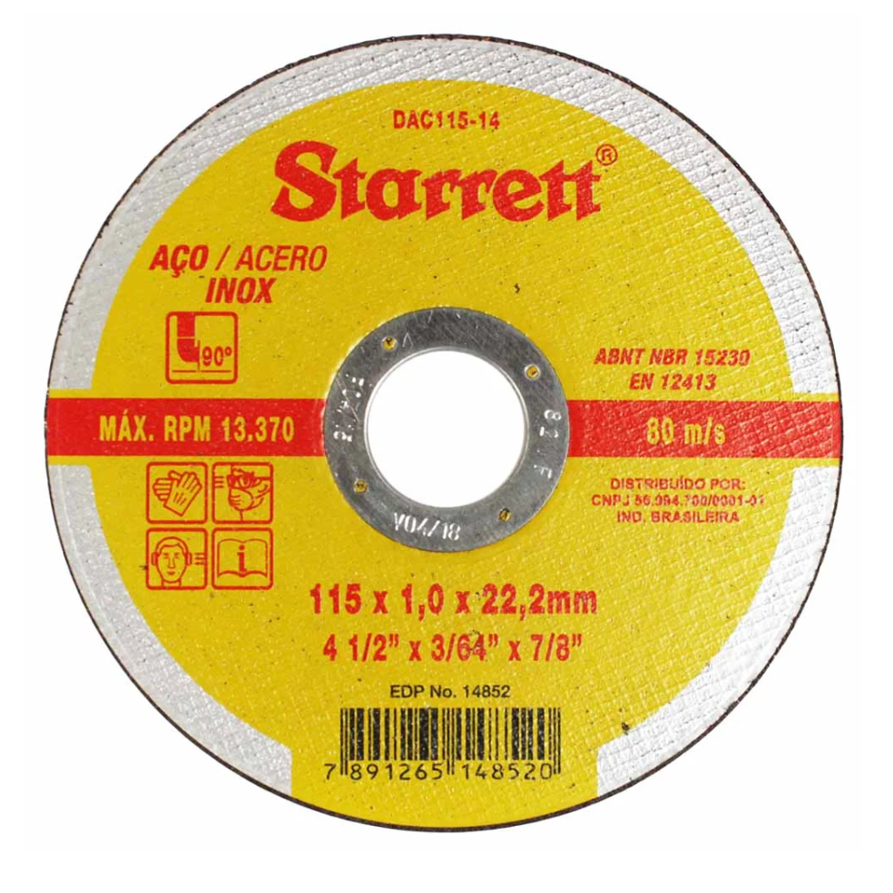 Disco de Corte Inox 9