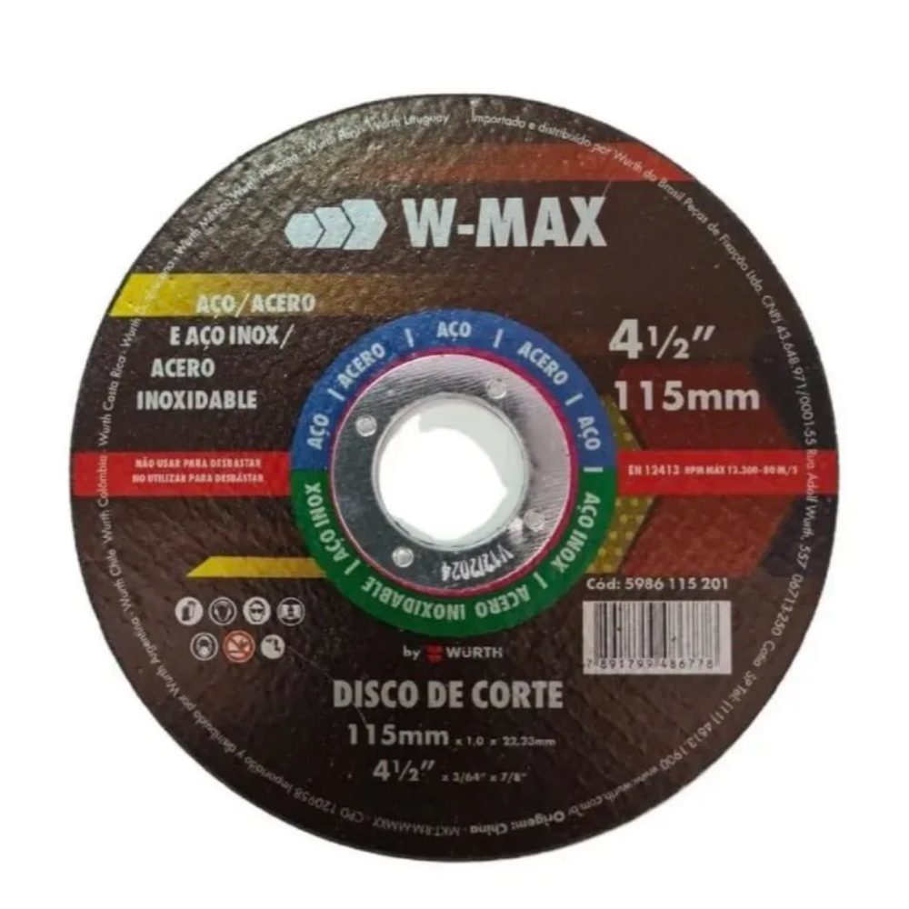 Disco de Corte Inox 4
