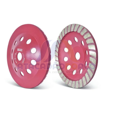 Disco Rebolo Diam. C/ Rosca - 115 X M14 (Rocast)