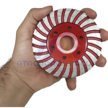 Disco Rebolo Diam. C/ Rosca - 115 X M14 (Rocast)