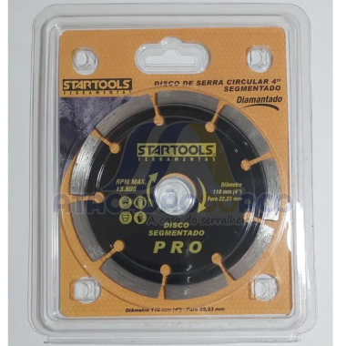 Disco Diam. Segmentado - 110mm (Startools)