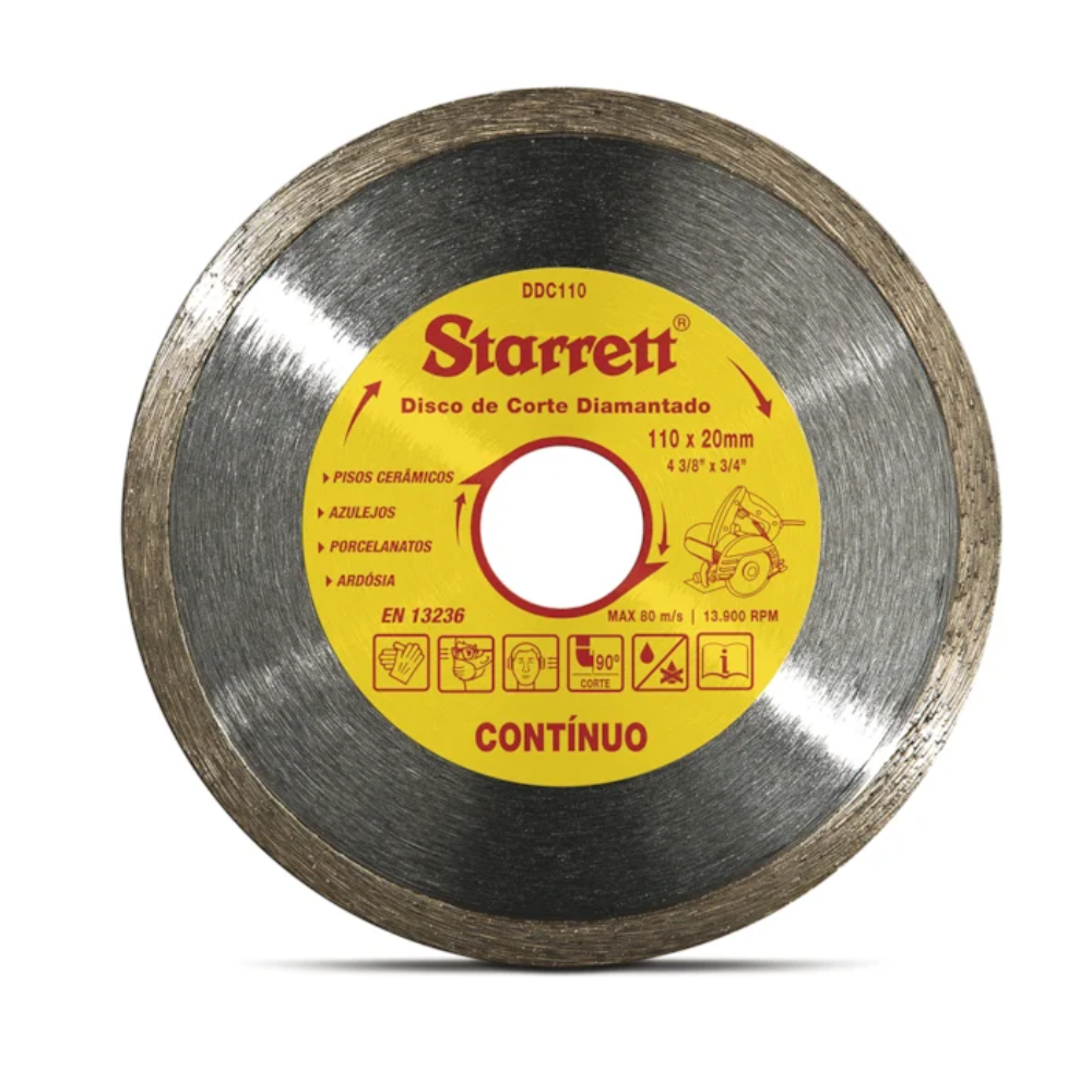 Disco Diam. Continuo - 110mm x 20mm (Starrett)