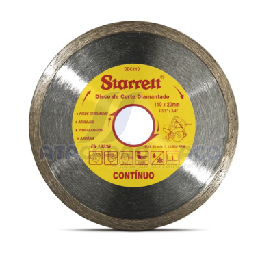 Disco Diam. Continuo - 110mm x 20mm (Starrett)