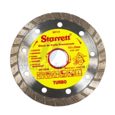 Disco Diam. Turbo - 110mm x 20mm (Starrett)