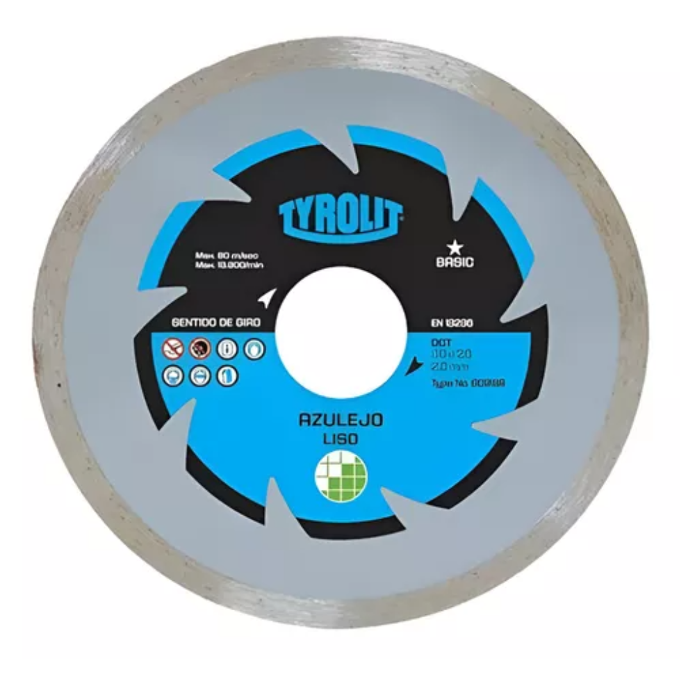 Disco Diam. Continuo - 110mm x 20mm (Tyrolit)