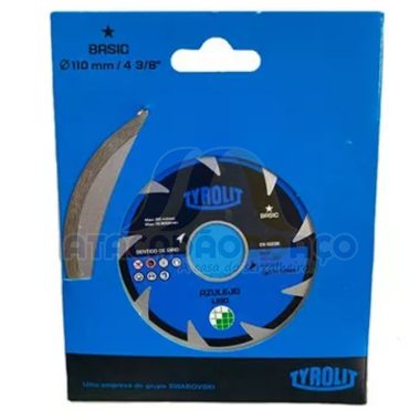 Disco Diam. Continuo - 110mm x 20mm (Tyrolit)