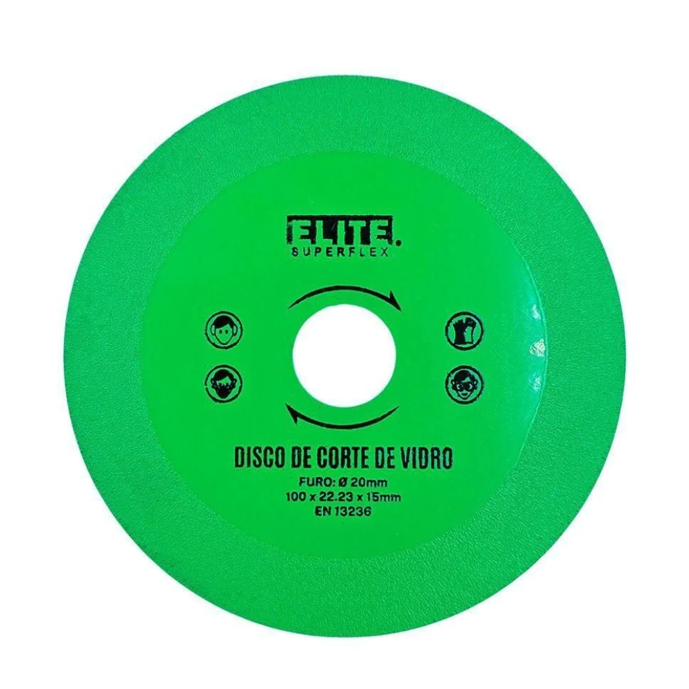 Disco de Corte Vidro 4.1/2'' ( Elite)
