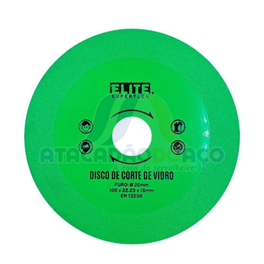 Disco de Corte Vidro 4.1/2'' ( Elite)