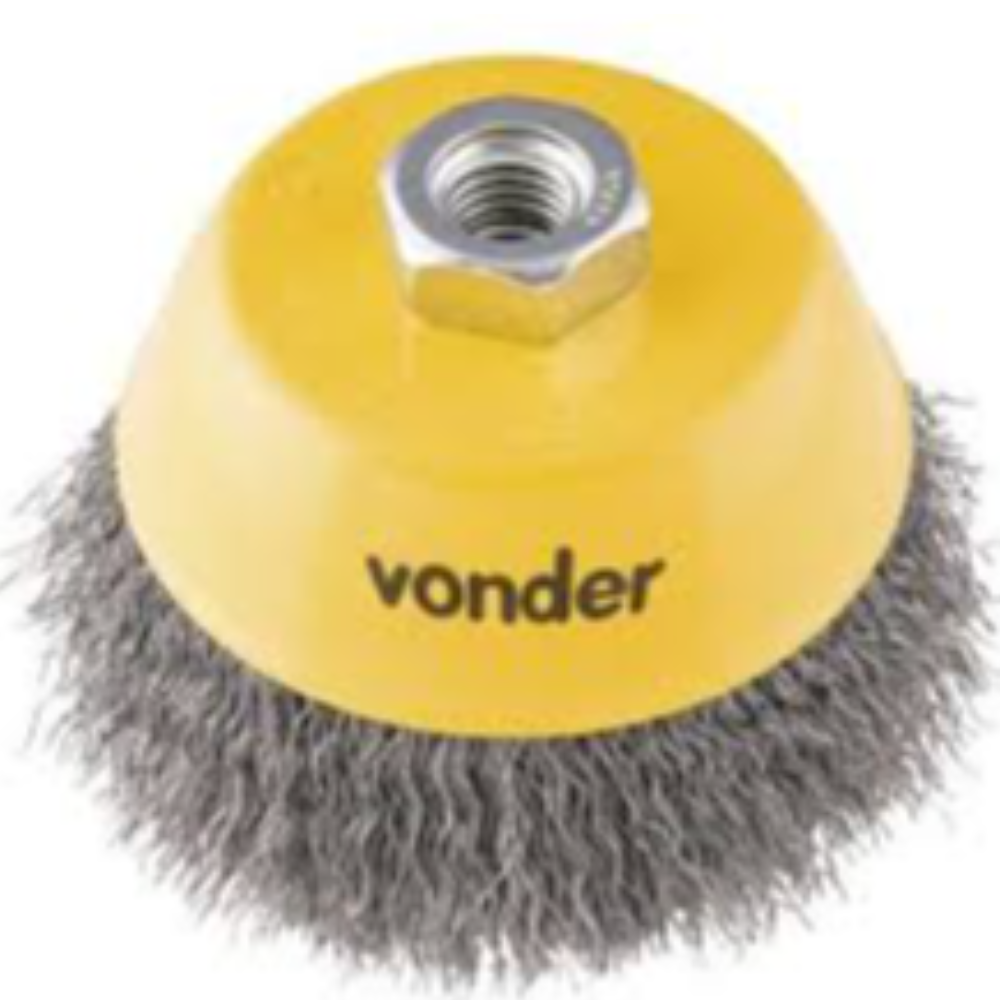 Escova Copo - 6'' Ondulada (Vonder)
