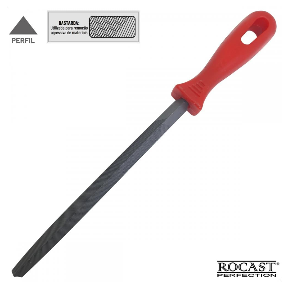 Lima Triangular Bastarda C/ Cabo - 8