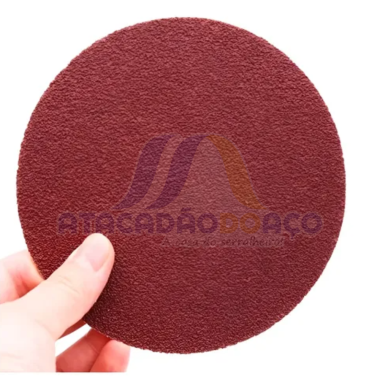 Disco de Lixa C/ Velcro 100mm Grão - 80