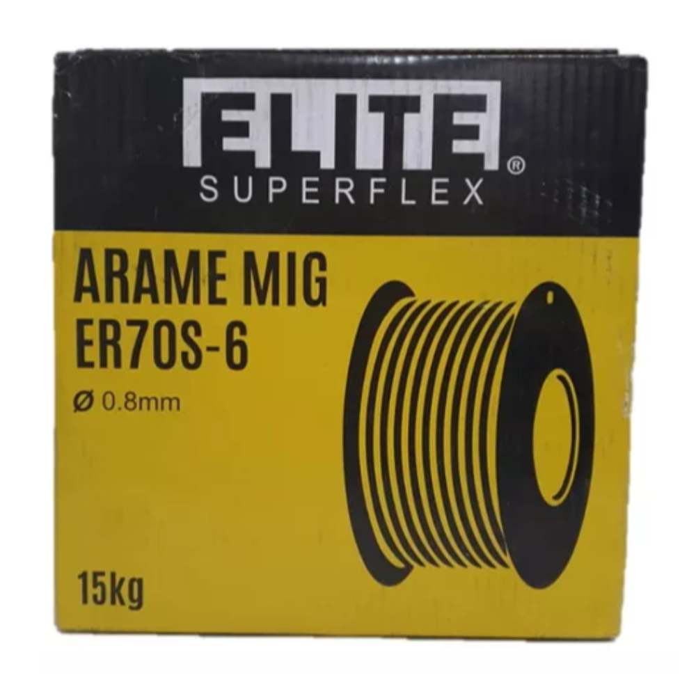 Solda Mig Rolo 15kg 0.8mm (Elite)