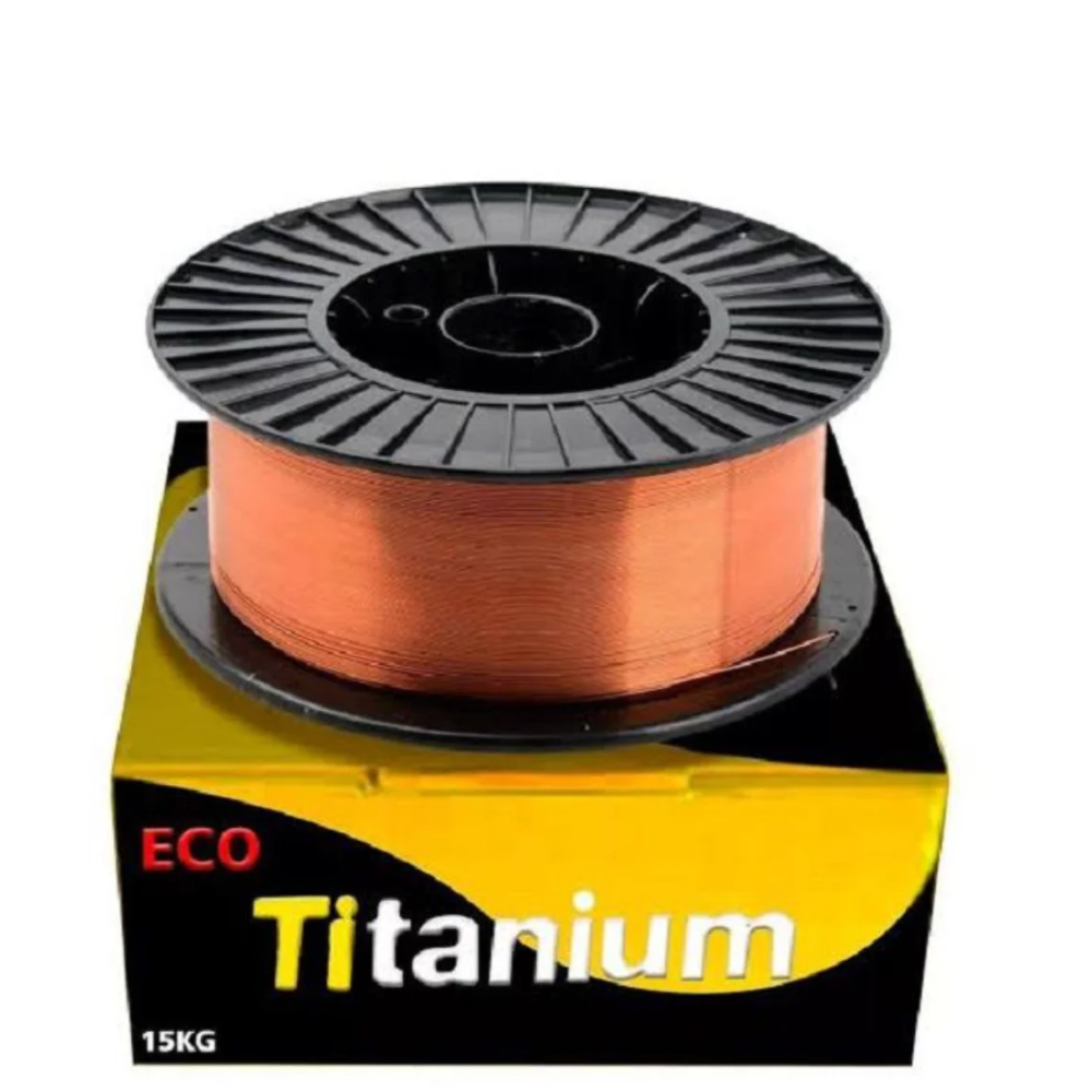 Solda Mig Rolo 15kg 0.8mm (Titanium)