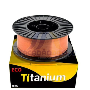 Solda Mig Rolo 15kg 0.8mm (Titanium)