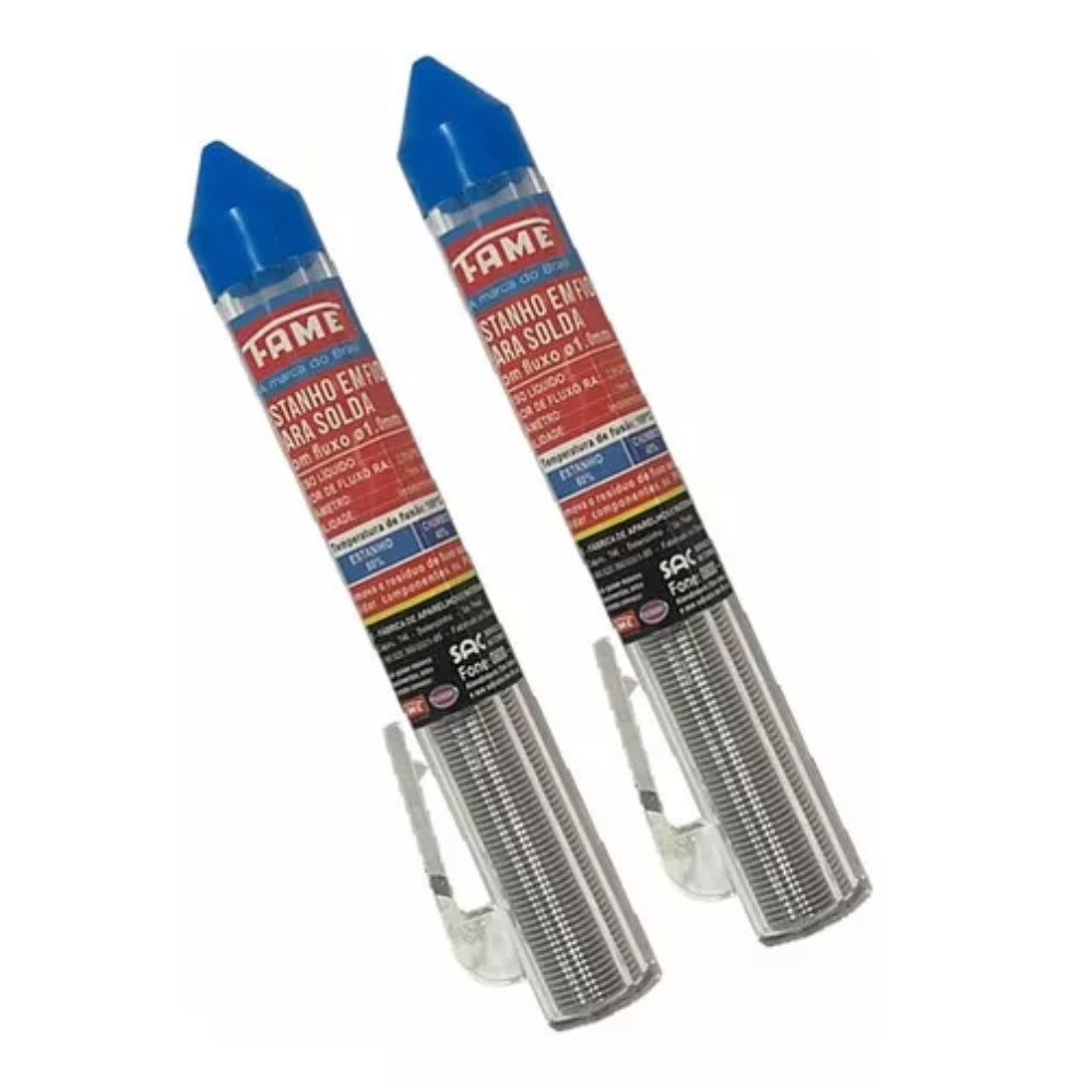 Estanho em Fio P/ Solda (Fame)