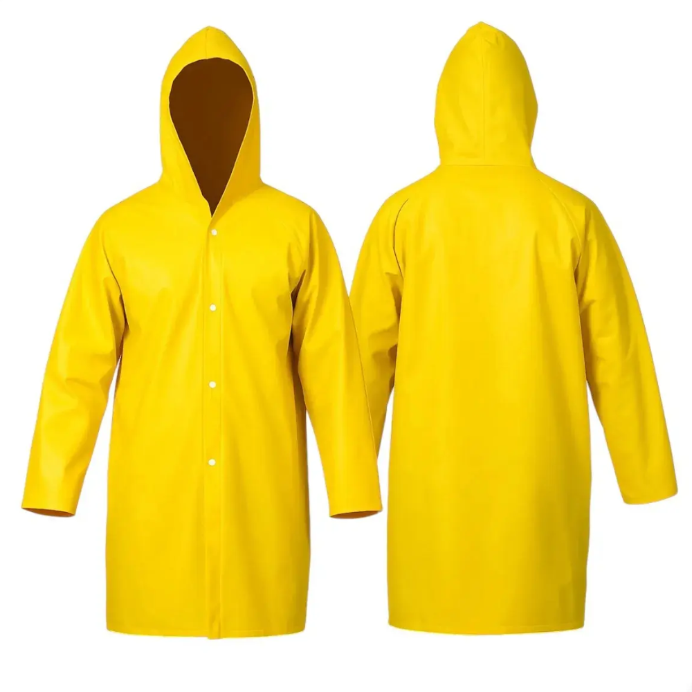 Capa de Chuva PVC Amarela Tam. GG ( Wurth )