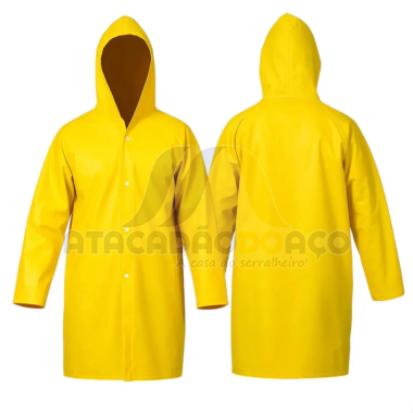 Capa de Chuva PVC Amarela Tam. GG ( Wurth )