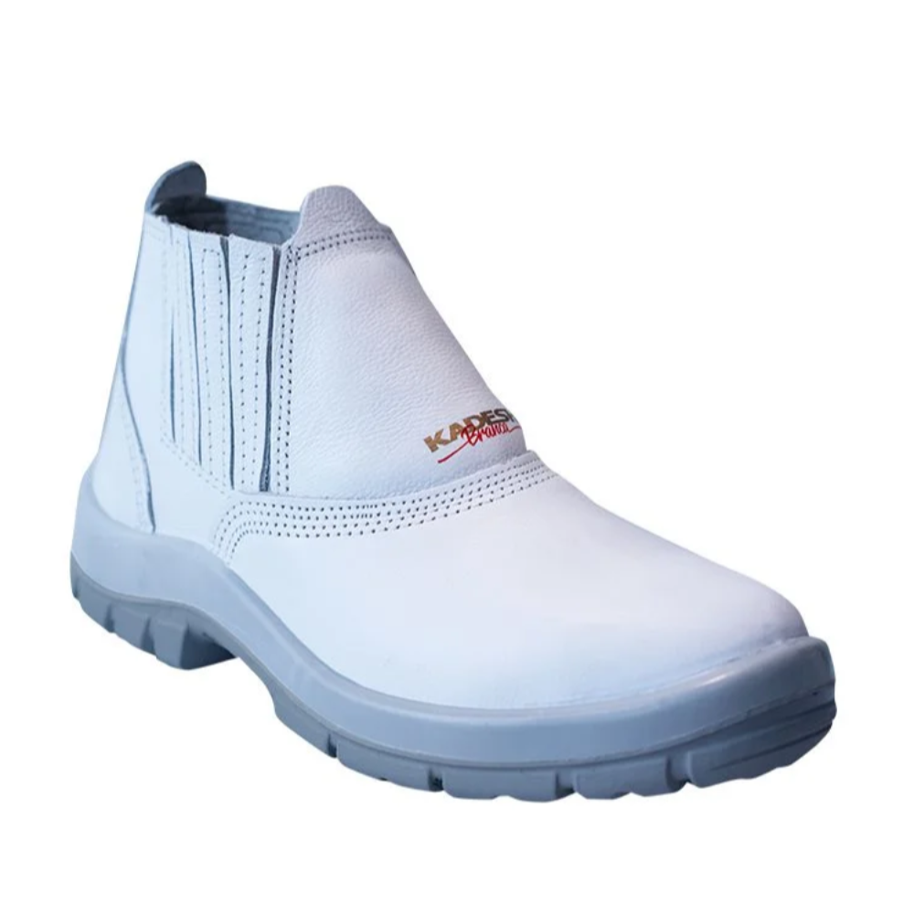 Bota Bico Plastico Branco N° 43 (Kadesh)