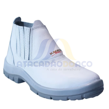 Bota Bico Plastico Branco N° 44 (Kadesh)