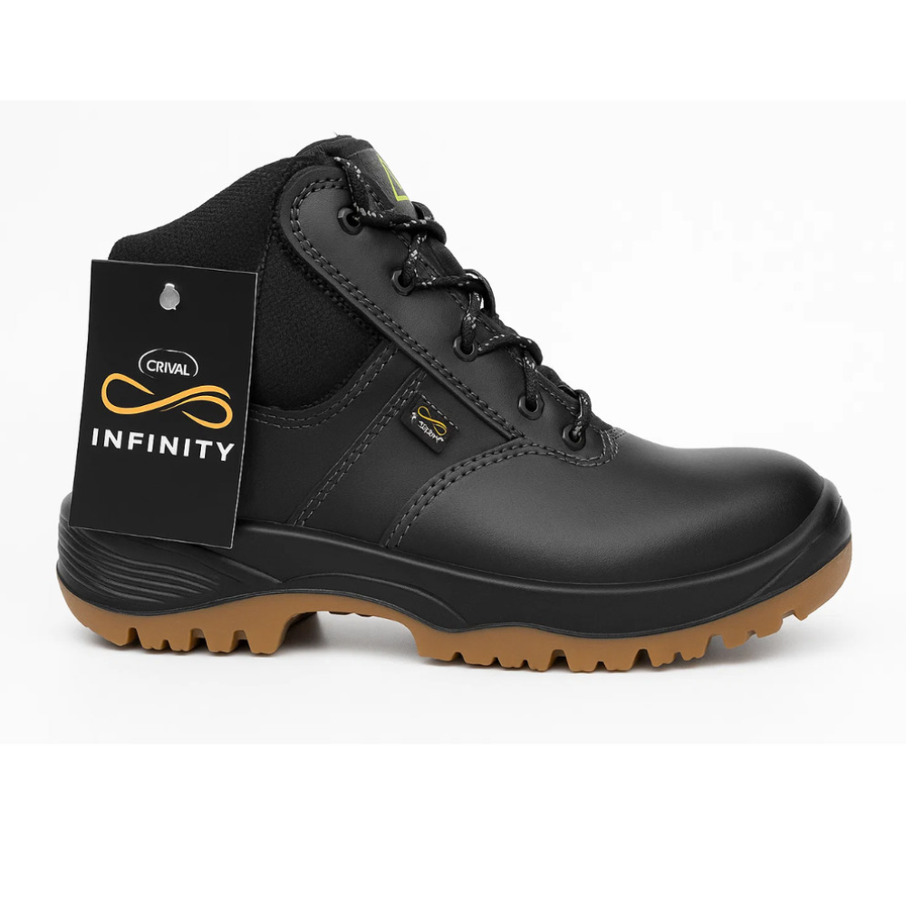 Bota Bico Plastico C/ Cadaço Infinity Nº 39 (Crival)