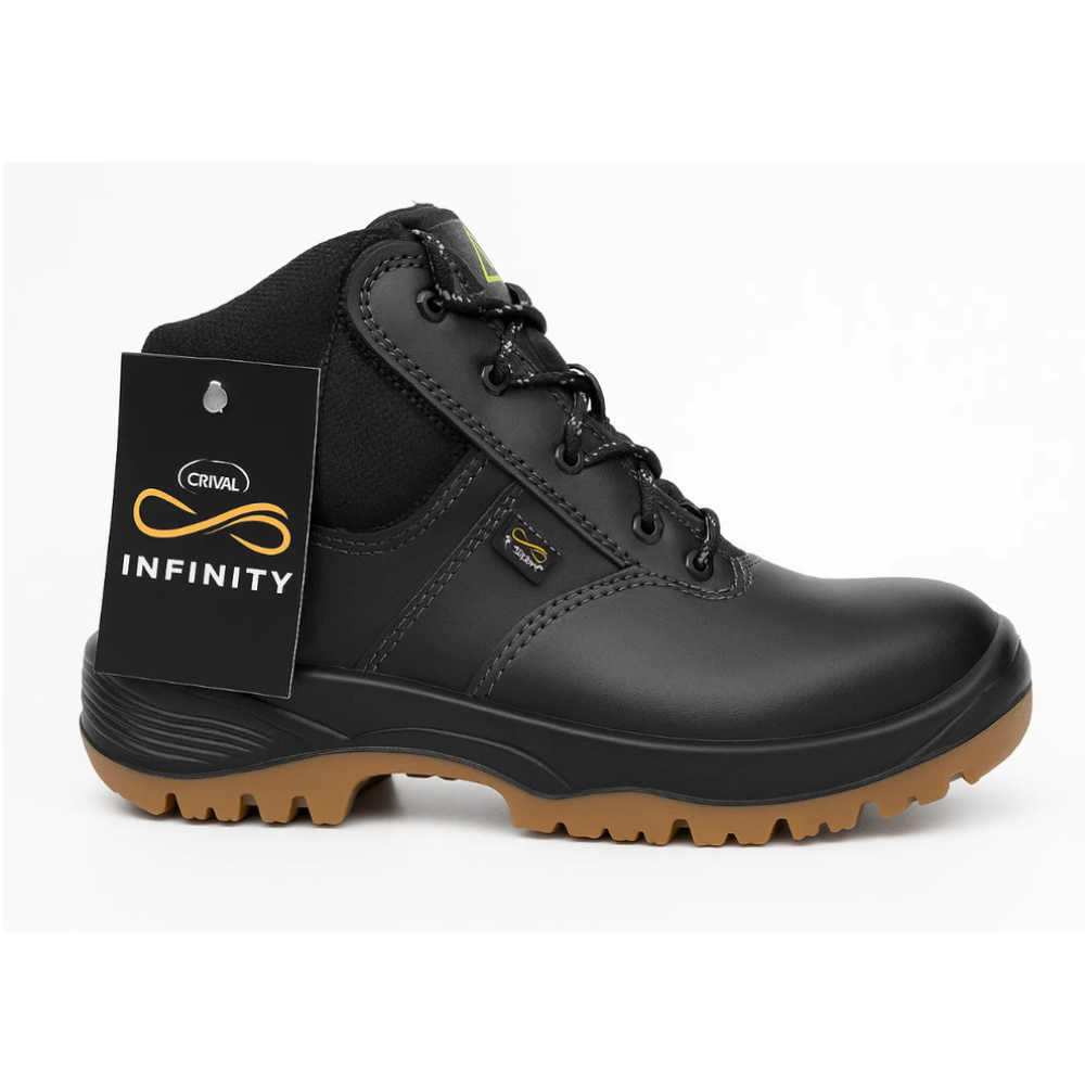 Bota Bico Plastico C/ Cadaço Infinity Nº 40 (Crival)