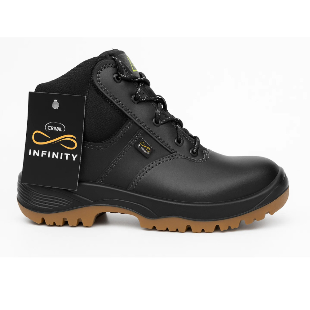 Bota Bico Plastico C/ Cadaço Infinity Nº 41 (Crival)