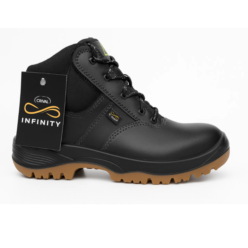 Bota Bico Plastico C/ Cadaço Infinity Nº 42 (Crival)