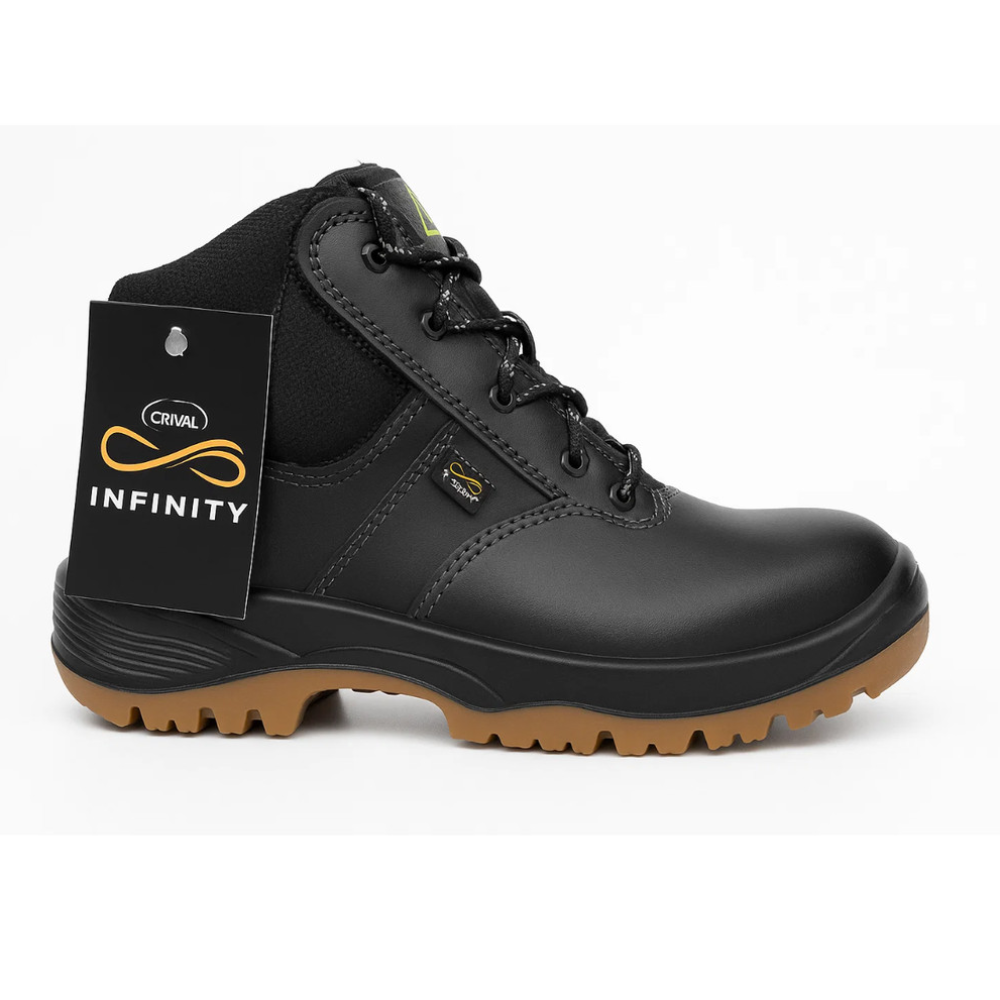 Bota Bico Plastico C/ Cadaço Infinity Nº 43 (Crival)