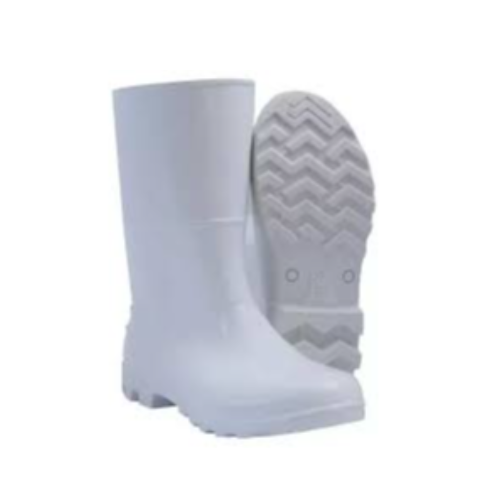 Bota PVC C/ Medio Branco Nº 38 (Kadesh)
